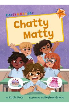 Coperta cărții 'Chatty Matty - Katie Dale'