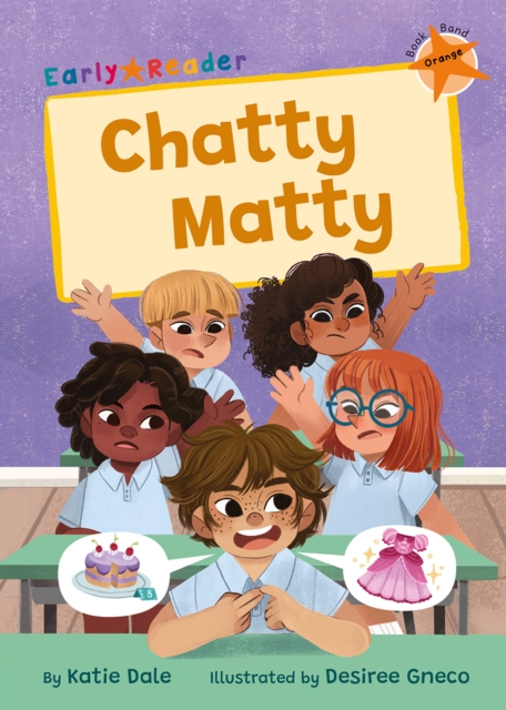 Coperta cărții 'Chatty Matty - Katie Dale'
