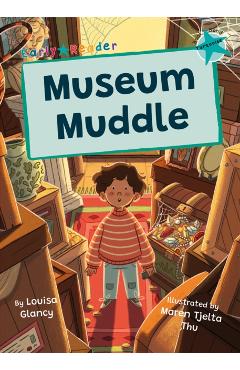 Coperta cărții 'Museum Muddle - Louisa Glancy'