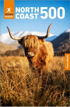Coperta cărții 'Rough Guides North Coast 500: Travel Guide with eBook - Rough|franks Guides'