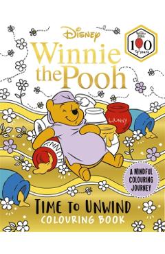 Disney Winnie the Pooh – Time to Unwind Colouring Book