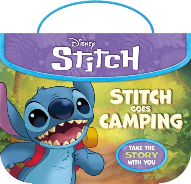 Coperta cărții 'Disney Stitch: Stitch Goes Camping -'