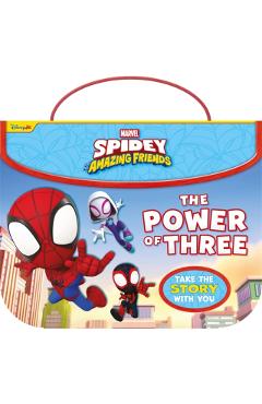 Coperta cărții 'Marvel Spidey and his Amazing Friends: The Power of Three -'
