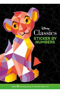 Disney Classics: Sticker By Numbers -