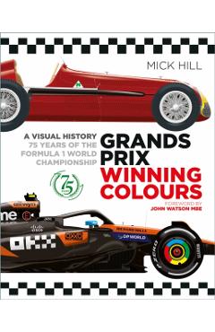 Coperta cărții 'Grands Prix Winning Colours - Mick Hill'