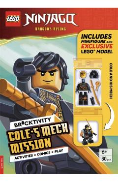 LEGO® NINJAGO®: Cole’s Mech Mission (with Cole minifigure and exclusive mech mini-build) -