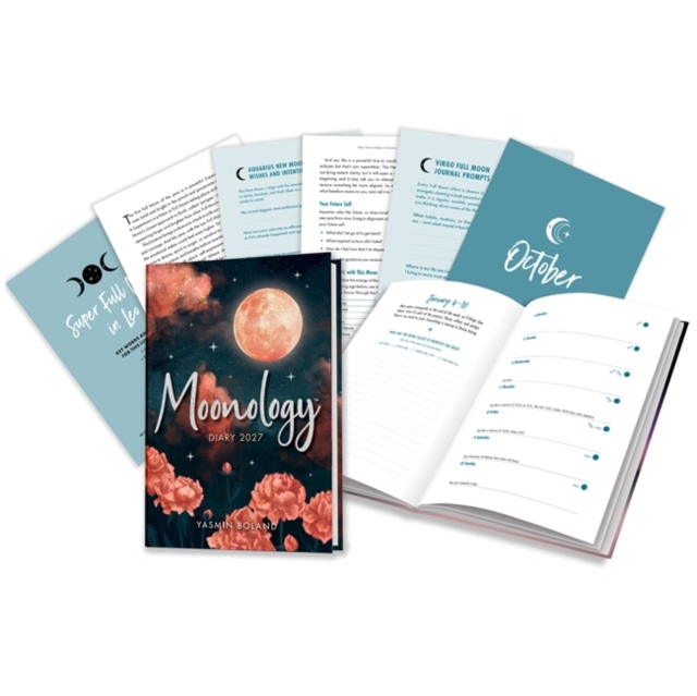 Coperta cărții 'Moonology™ Diary 2027 - Yasmin Boland'