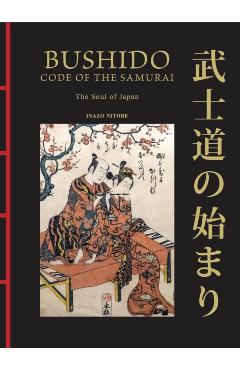 Coperta cărții 'Bushido: The Soul of Japan - Inazo Nitobe'