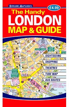 Coperta cărții 'Handy London Map & Guide -'