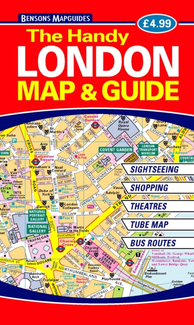 Coperta cărții 'Handy London Map & Guide -'