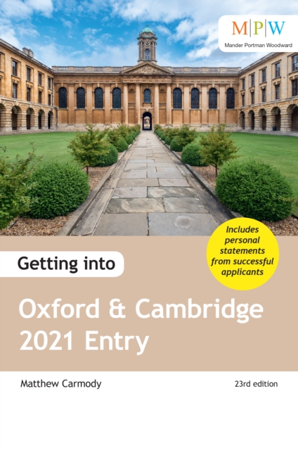 Coperta cărții 'Getting into Oxford and Cambridge 2021 Entry - Mat Carmody'