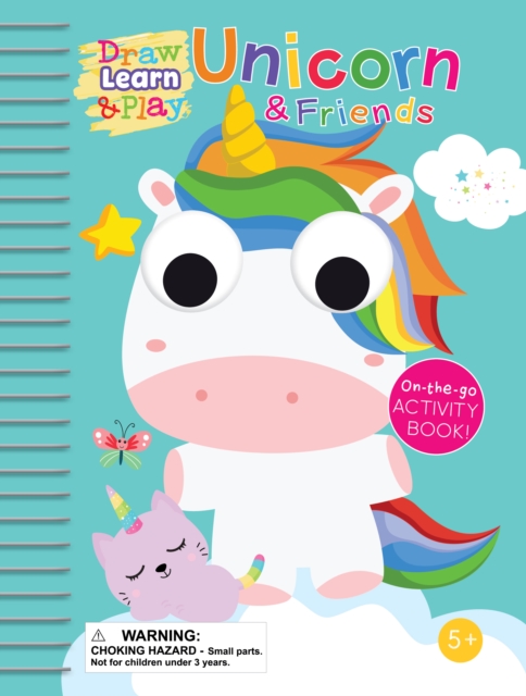 Coperta cărții 'Draw, Learn & Play - Unicorn & Friends -'