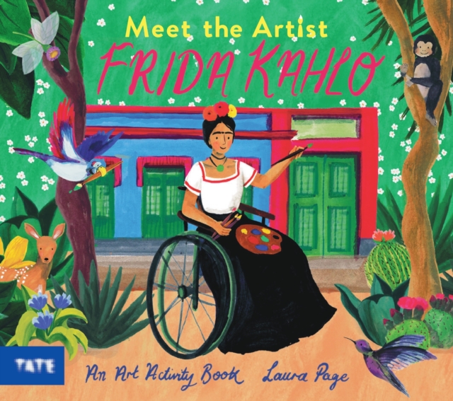 Coperta cărții 'Meet the Artist: Frida Kahlo -'
