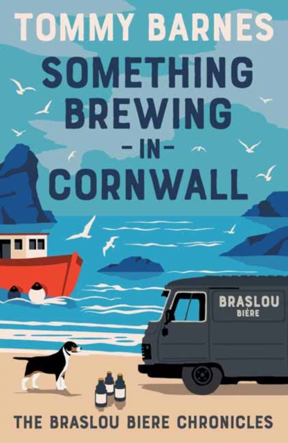 Coperta cărții 'Something Brewing in Cornwall - Tommy Barnes'
