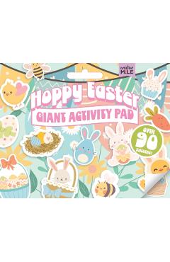 Coperta cărții 'Hoppy Easter Giant Activity Pad - Creative Mile'