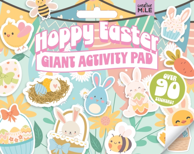 Coperta cărții 'Hoppy Easter Giant Activity Pad - Creative Mile'