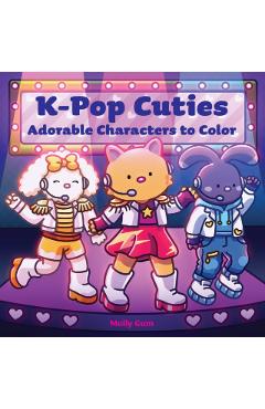 Coperta cărții 'K-Pop Cuties -'