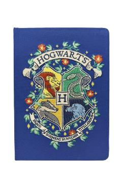 Harry Potter: Hogwarts Crest Embroidered Journal -