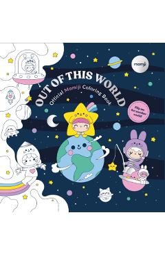 Coperta cărții 'Official Momiji Coloring Book -'