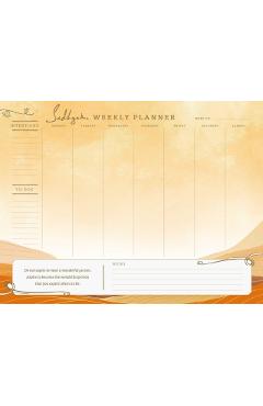 Coperta cărții 'Sadhguru Weekly Planner Notepad -'