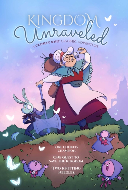 Coperta cărții 'Kingdom Unraveled: A Closely Knit Graphic Adventure - Mariana Dimercurio'