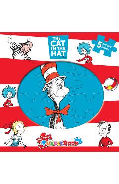 Coperta cărții 'Dr. Seuss the Cat in the Hat My First Puzzle Book -'