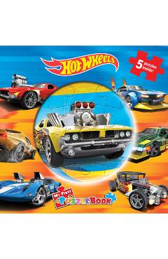 Coperta cărții 'Mattel Hot Wheels My First Puzzle Book -'