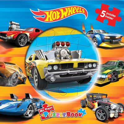 Coperta cărții 'Mattel Hot Wheels My First Puzzle Book -'