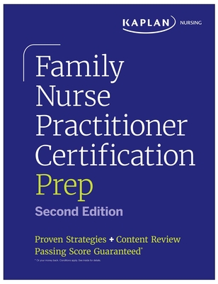 Coperta cărții 'Family Nurse Practitioner Certification Prep: Proven Strategies + Content Review -'