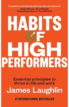 Coperta cărții 'Habits of High Performers - James Laughlin'