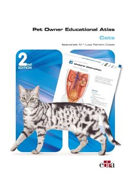 Coperta cărții 'Pet Owner Educational Atlas Cats / Reviw Luisa Palmero Colado - M. Âa Luisa Palmero Colado'