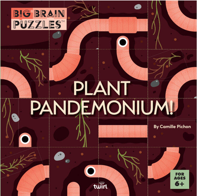Coperta cărții 'Big Brain Puzzles: Plant Pandemonium! - Camille Pichon'