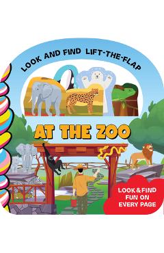 Coperta cărții 'At the Zoo - Leeann Dominick'