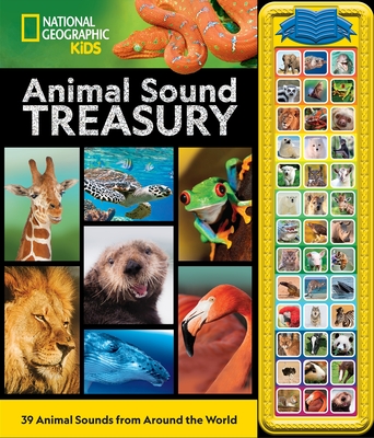 Coperta cărții 'National Geographic Kids: Animal Sound Treasury [With Battery] -'