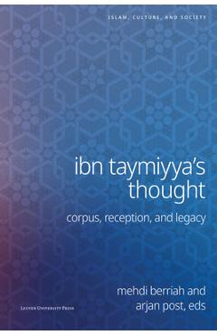 Coperta cărții 'Ibn Taymiyya's Thought: Corpus, Reception, and Legacy - Mehdi Berriah'
