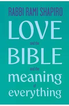 Coperta cărții 'Love and the Bible: And the Meaning of Everything - Rabbi Rami Shaprio'