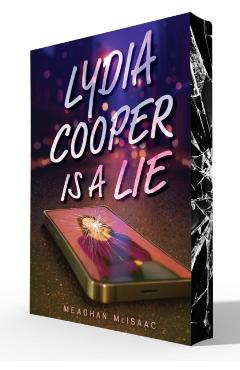 Coperta cărții 'Lydia Cooper Is a Lie - Meaghan Mcisaac'