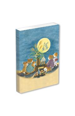 Coperta cărții 'Journal Kawaii Cats, Lined Paperback (Rabbit Moon) - Setsu Broderick'