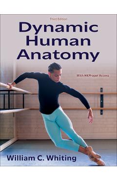 Coperta cărții 'Dynamic Human Anatomy - William C. Whiting'