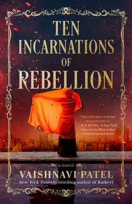 Coperta cărții 'Ten Incarnations of Rebellion - Vaishnavi Patel'