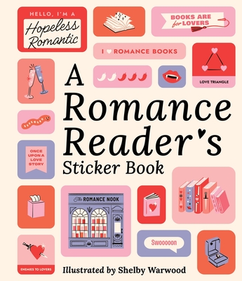 Coperta cărții 'A Romance Reader's Sticker Book -'