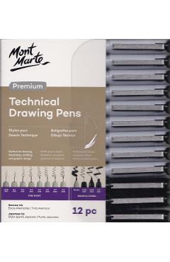 Imaginea produsului 'Set linere desen tehnic. Mont Marte'