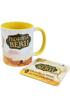 Imaginea produsului 'Cană + coaster: Filosofia berii'