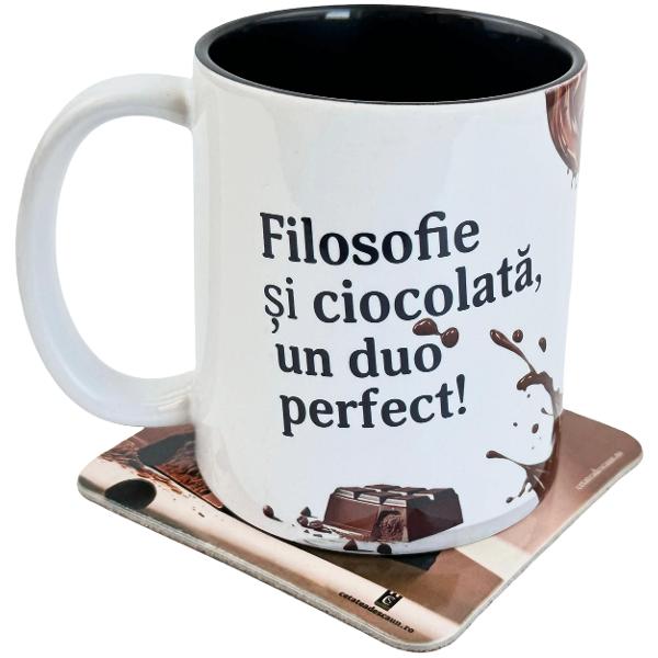 Cana + coaster: Filosofia ciocolatei
