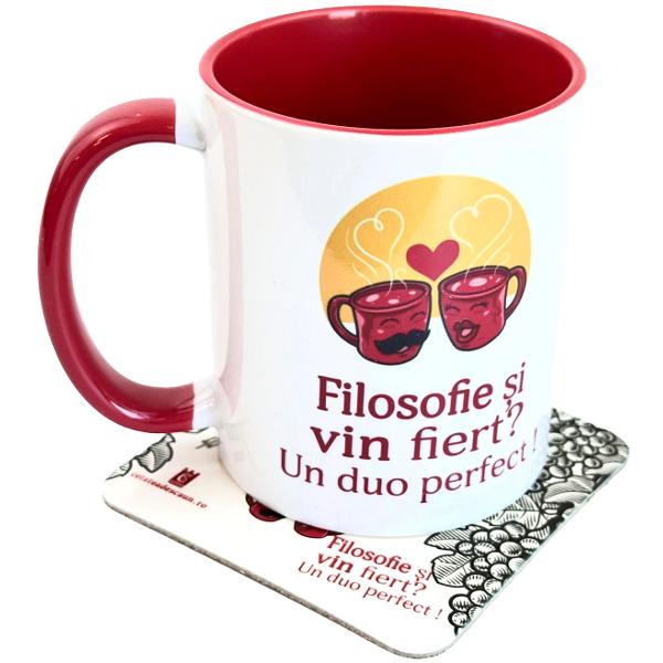 Cana + coaster: Filosofia vinului