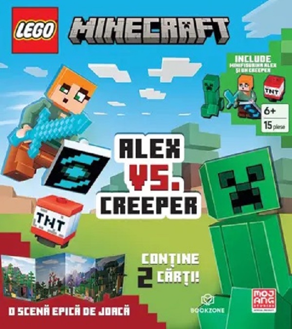 Imaginea produsului 'Minecraft: Alex vs. Creeper. Cutie cu activitati'