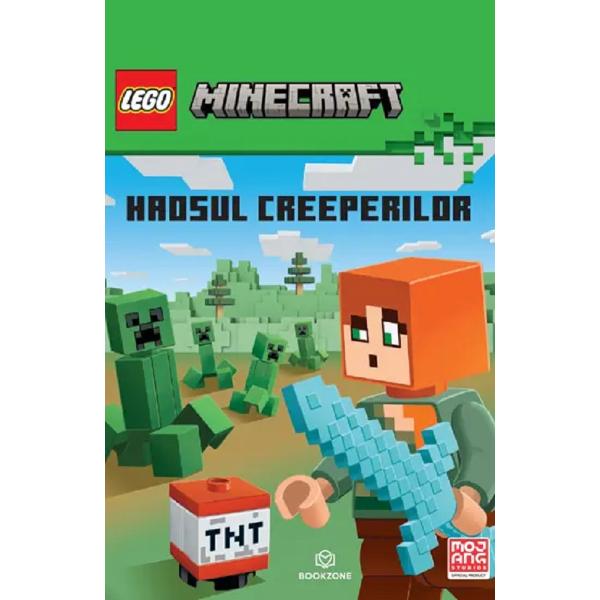 Minecraft: Alex vs. Creeper. Cutie cu activitati