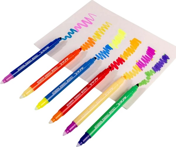 Imaginea produsului 'Set 6 markere cu schimbare de culoare. Mont Marte'