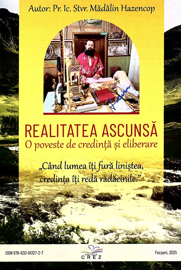 Coperta cărții 'Realitatea ascunsă - Mădălin Hazencop'