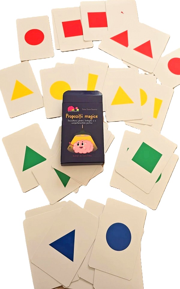 Coperta cărții 'Propoziții magice. Dezvoltarea gândirii, limbajului și a comportamentelor pozitive - Diana Fetea Geanina'